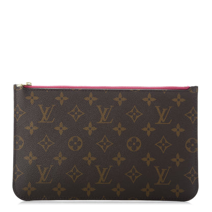 Louis Vuitton Monogram Neverfull MM GM Pochette Pivoine 1 of 7