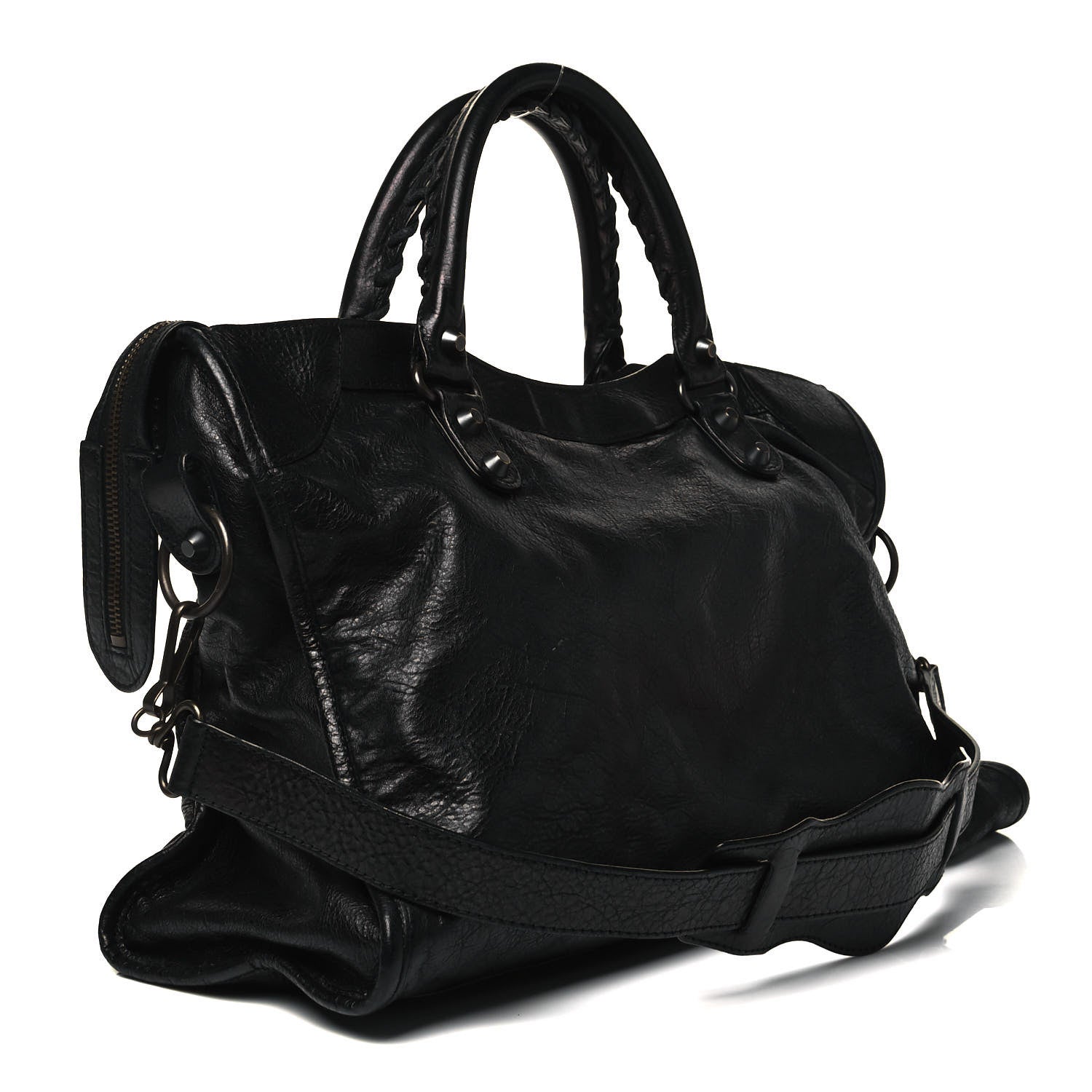 Balenciaga Agneau Classic Hardware City Black 2 of 8