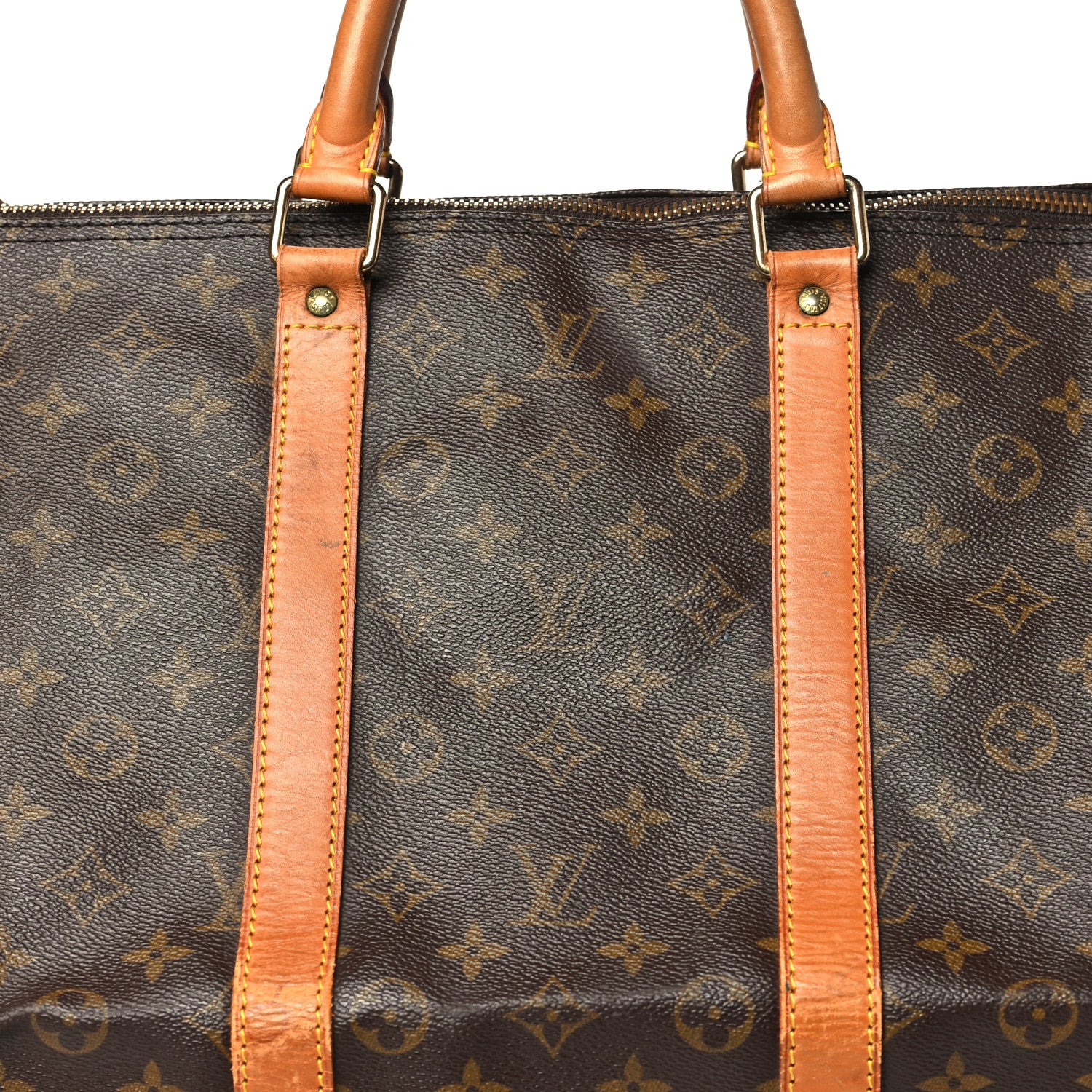 Louis Vuitton Monogram Keepall Bandouliere 55 6 of 9