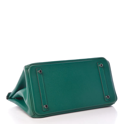 Hermes Epsom Birkin 30 Malachite 5 of 34