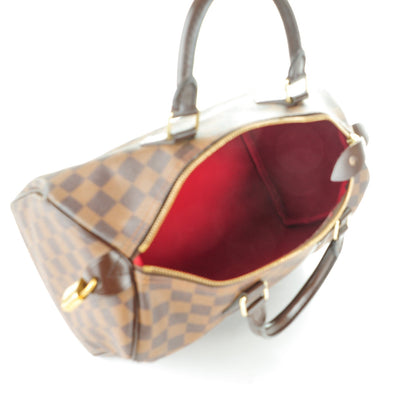 Louis Vuitton Damier Ebene Speedy 30 5 of 7
