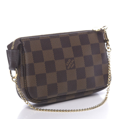 Louis Vuitton Damier Ebene Mini Pochette Accessories 3 of 8