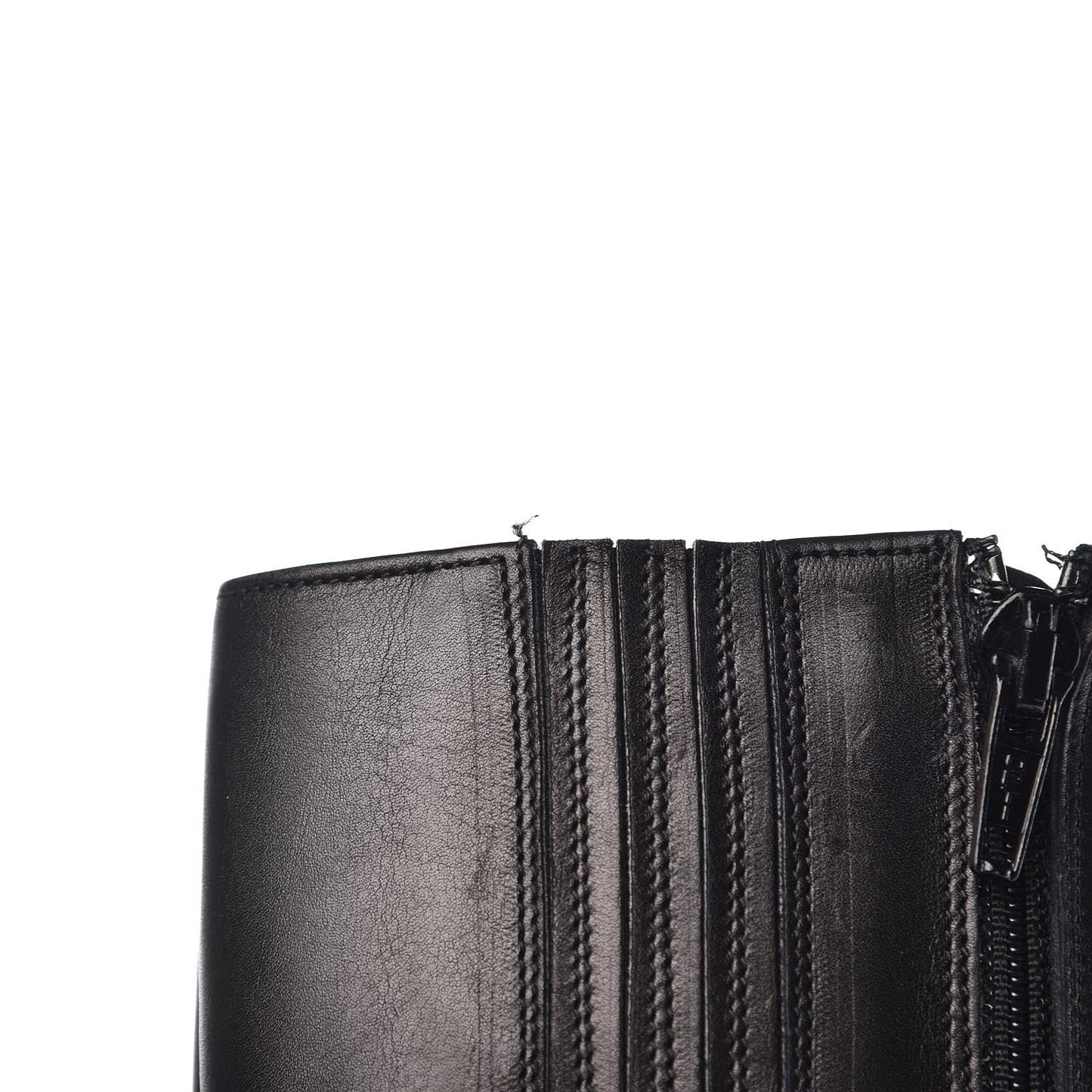 Calfskin Miss Tack Alta 100 Boots 37 Black