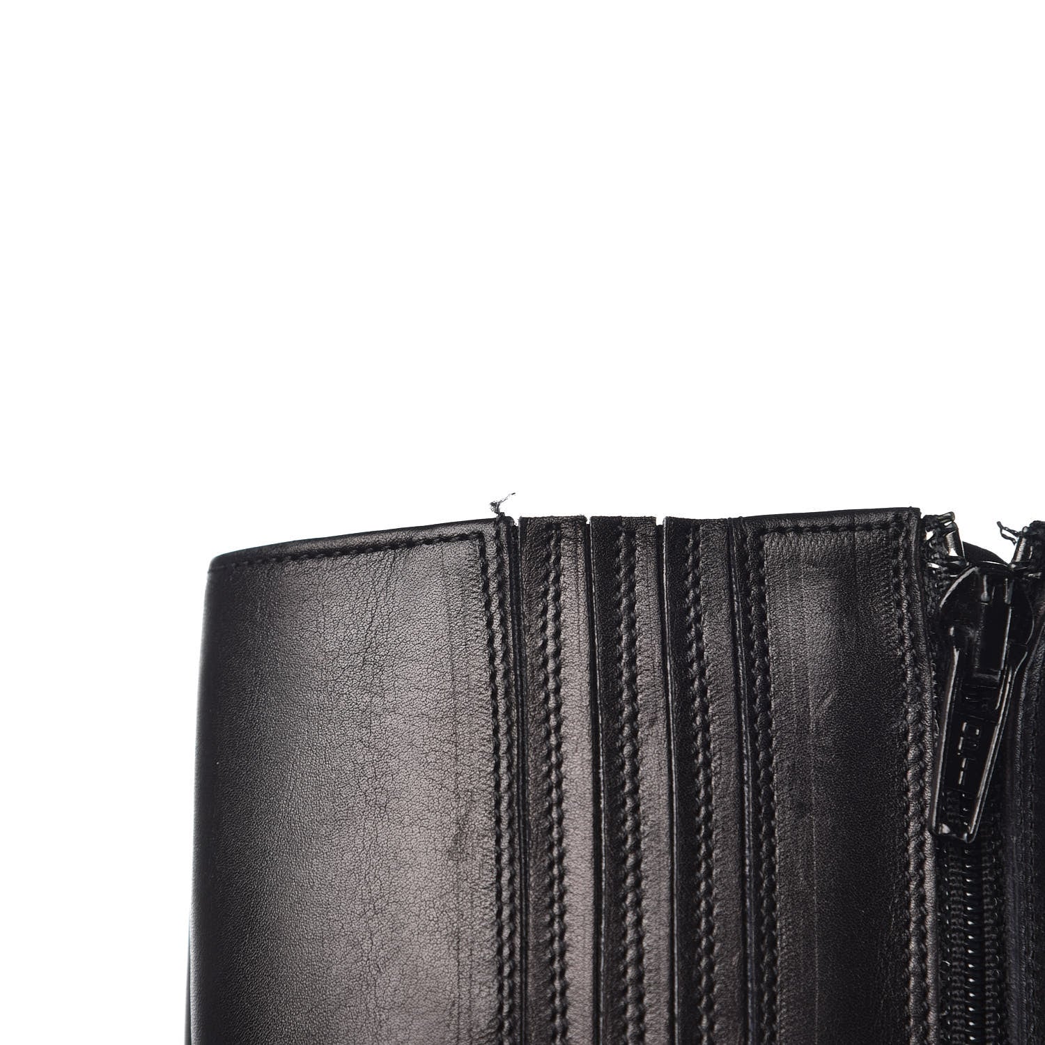 Christian Louboutin Calfskin Miss Tack Alta 100 Boots 37 Black 18 of 18