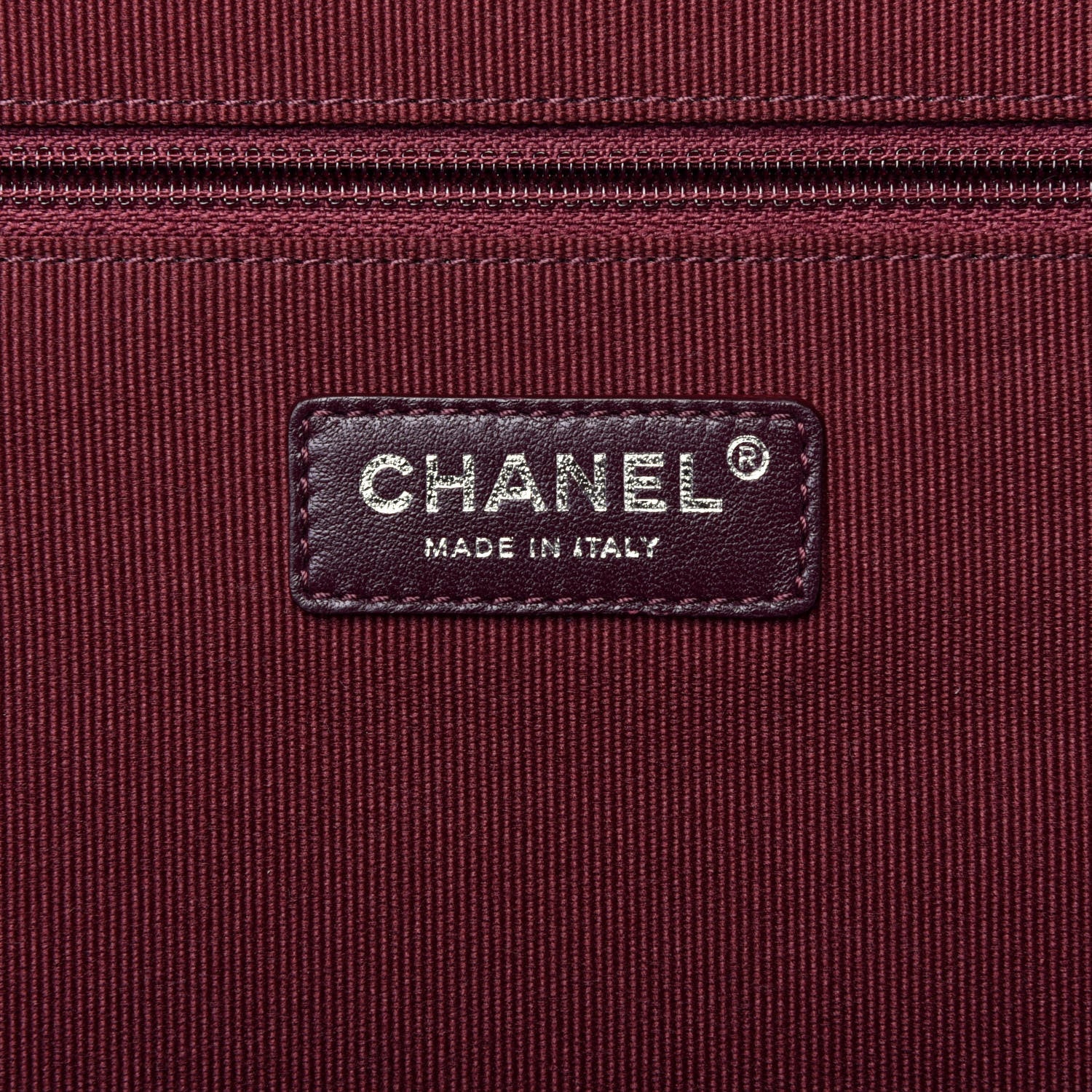 Chanel Vinyl Calfskin Quilted Trolley Rolling Luggage Black 5 of 8
