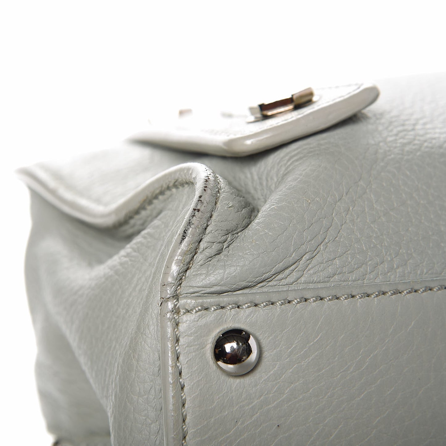 Deerskin Bolt Bag Light Green