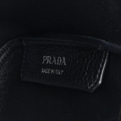Prada Vitello Daino Soft Mini Dynamique Tote Black 6 of 9