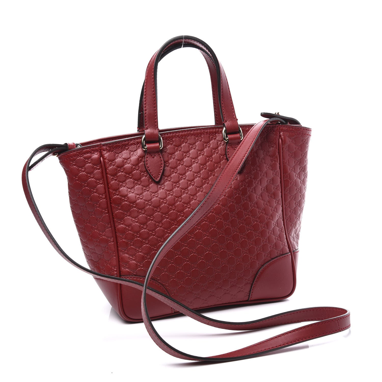 Gucci Microguccissima Small Bree Tote Red 2 of 10