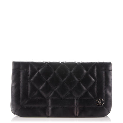 Chanel Lambskin Quilted Shoulder Flap Black 1 of 7