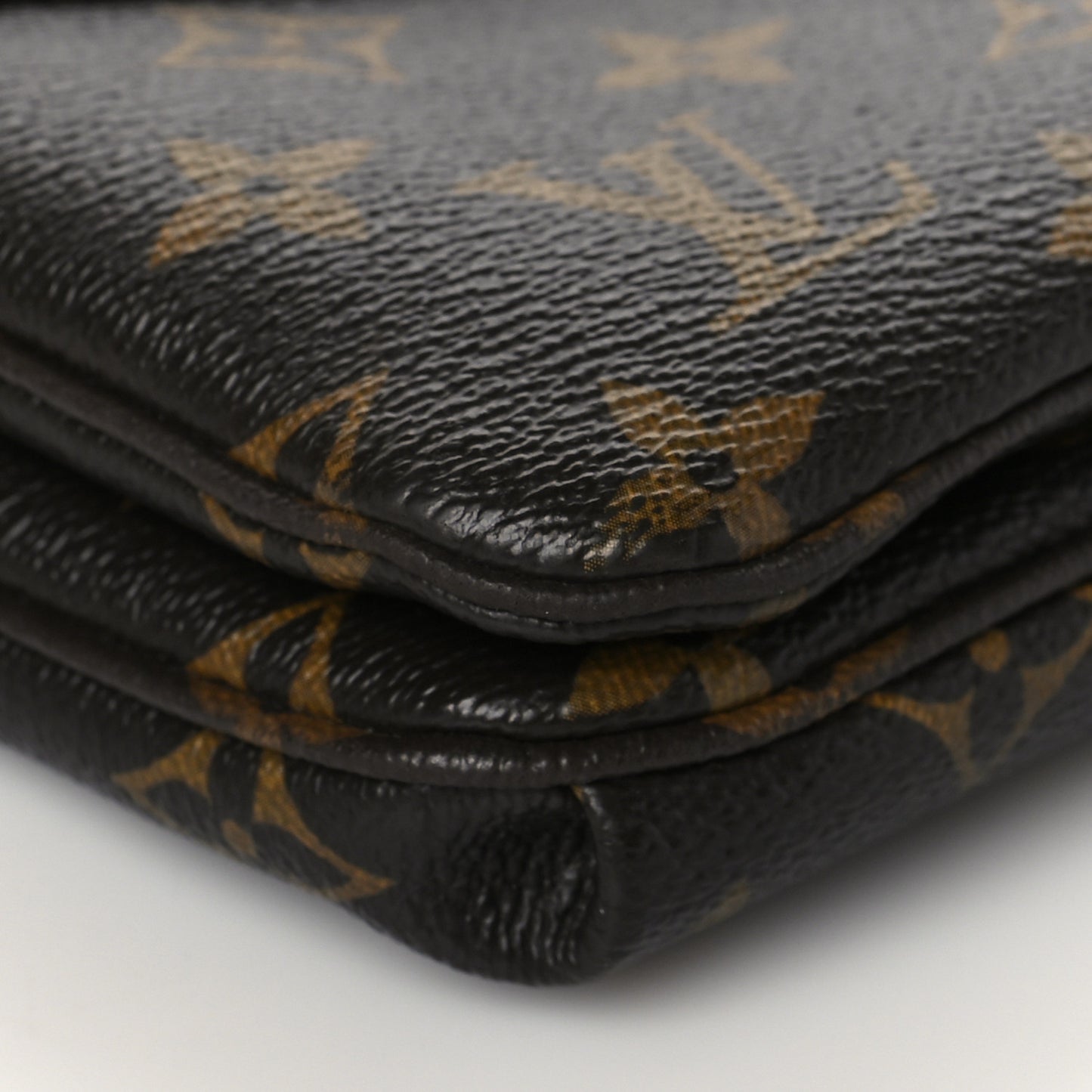 Monogram Twice Pochette Black