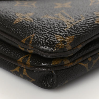 Louis Vuitton Monogram Twice Pochette Black 9 of 10