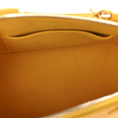 Louis Vuitton Epi Alma BB Citron 5 of 14