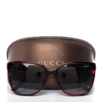 Gucci Oversized Sunglasses GG 3502/B/S Red Black 8 of 8