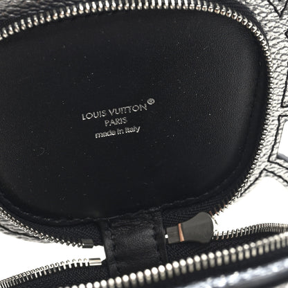 Louis Vuitton Metallic Monogram Crab Bag Charm Grey Silver 6 of 6