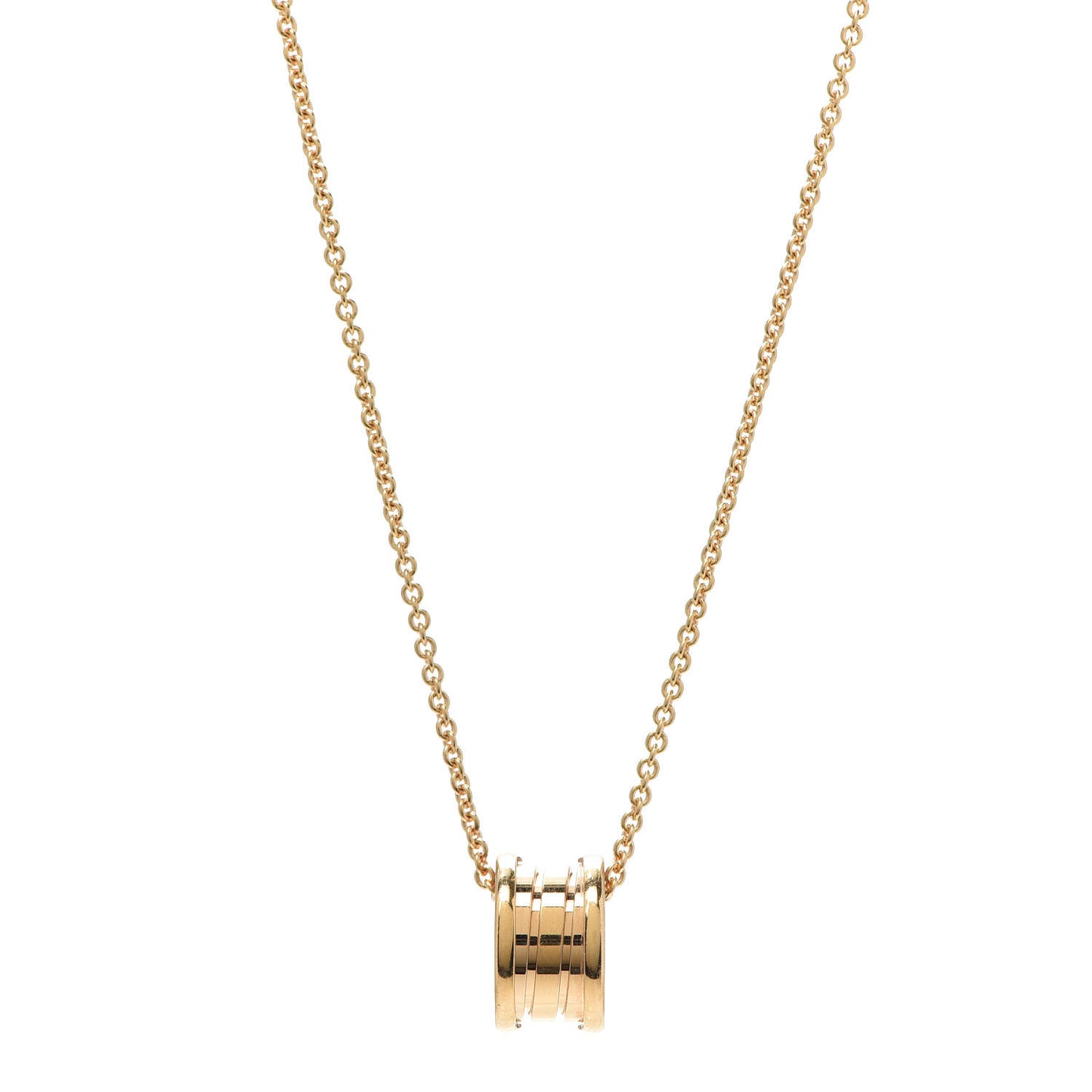 18K Yellow Gold B.Zero1 Pendant Necklace