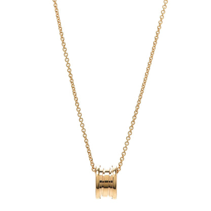 Bulgari 18K Yellow Gold B.Zero1 Pendant Necklace 1 of 7