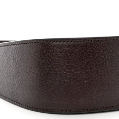 The Row Grained Calfskin Half Moon Shoulder Bag Brown 8 of 9