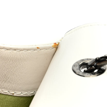 Bulgari Calfskin Plisse Serpenti Forever Shoulder Bag White 12 of 12