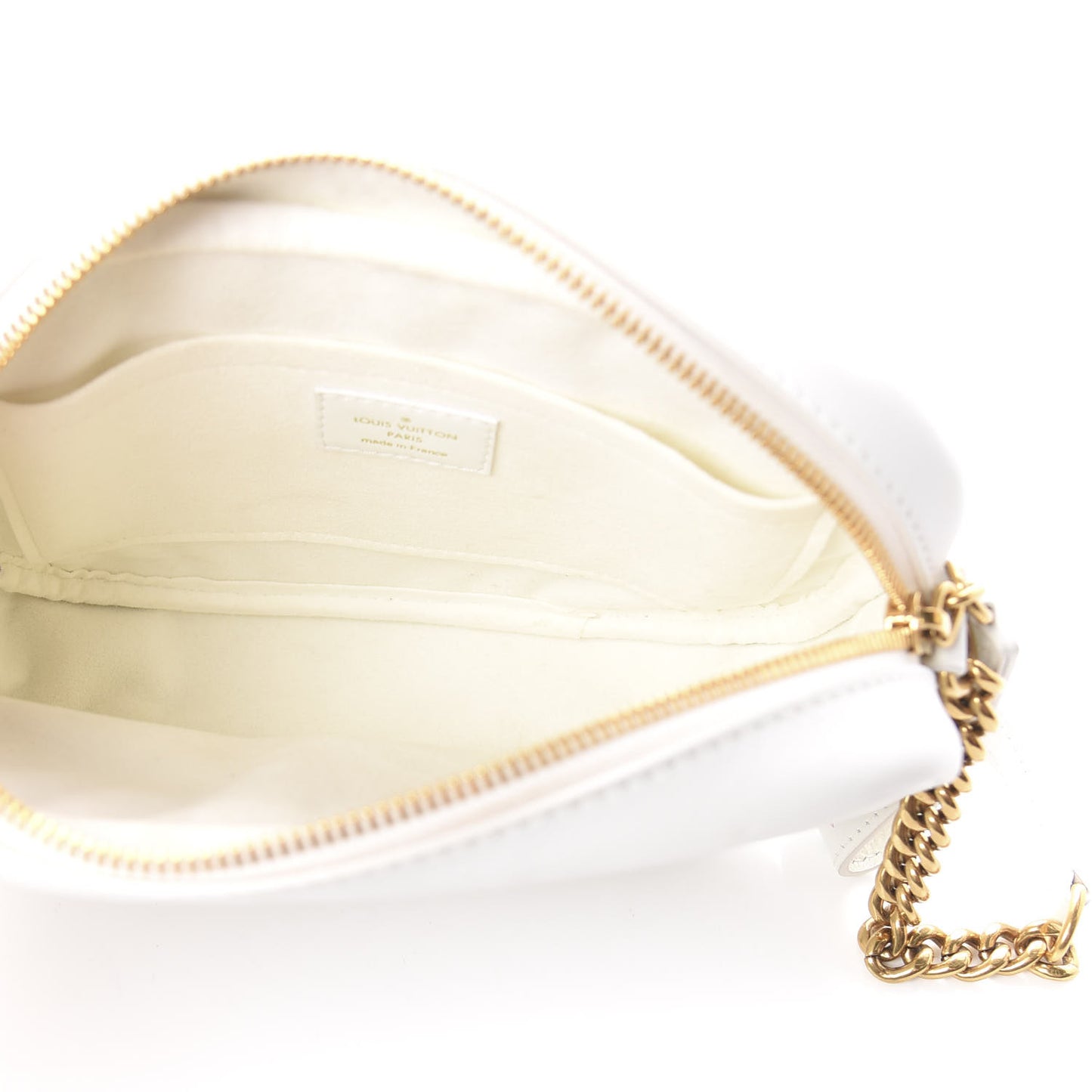 Calfskin New Wave Camera Bag White