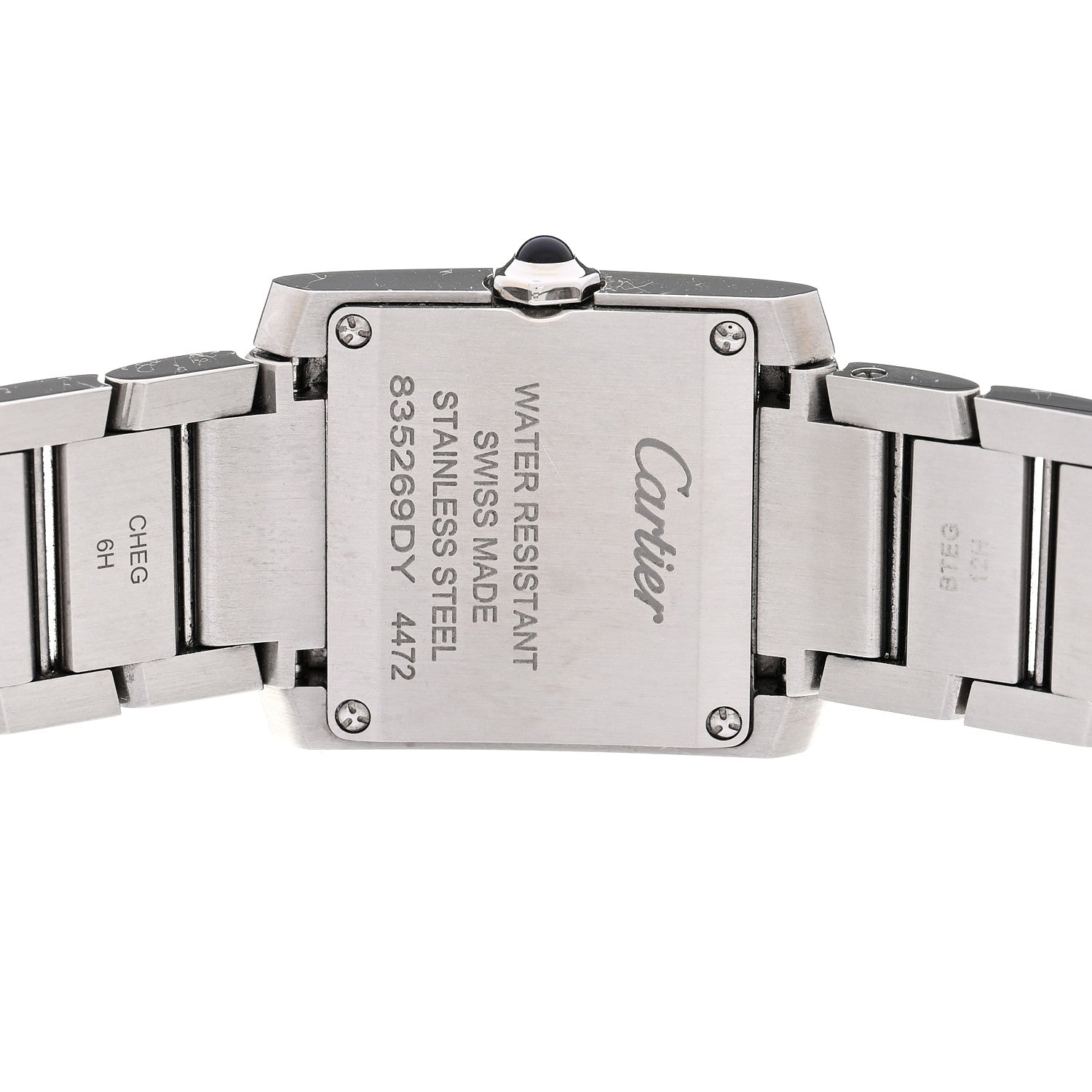 Cartier Stainless Steel 21mm Tank Francaise Quartz Watch Silver 4 of 5