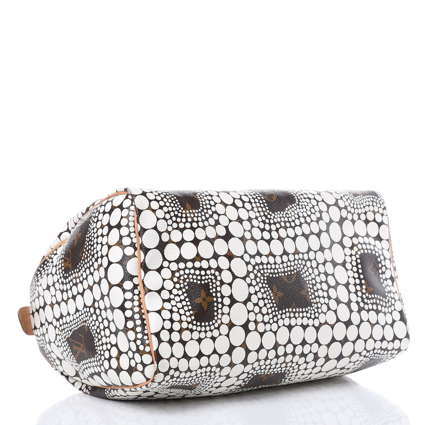 Monogram Kusama Town Speedy 30 White