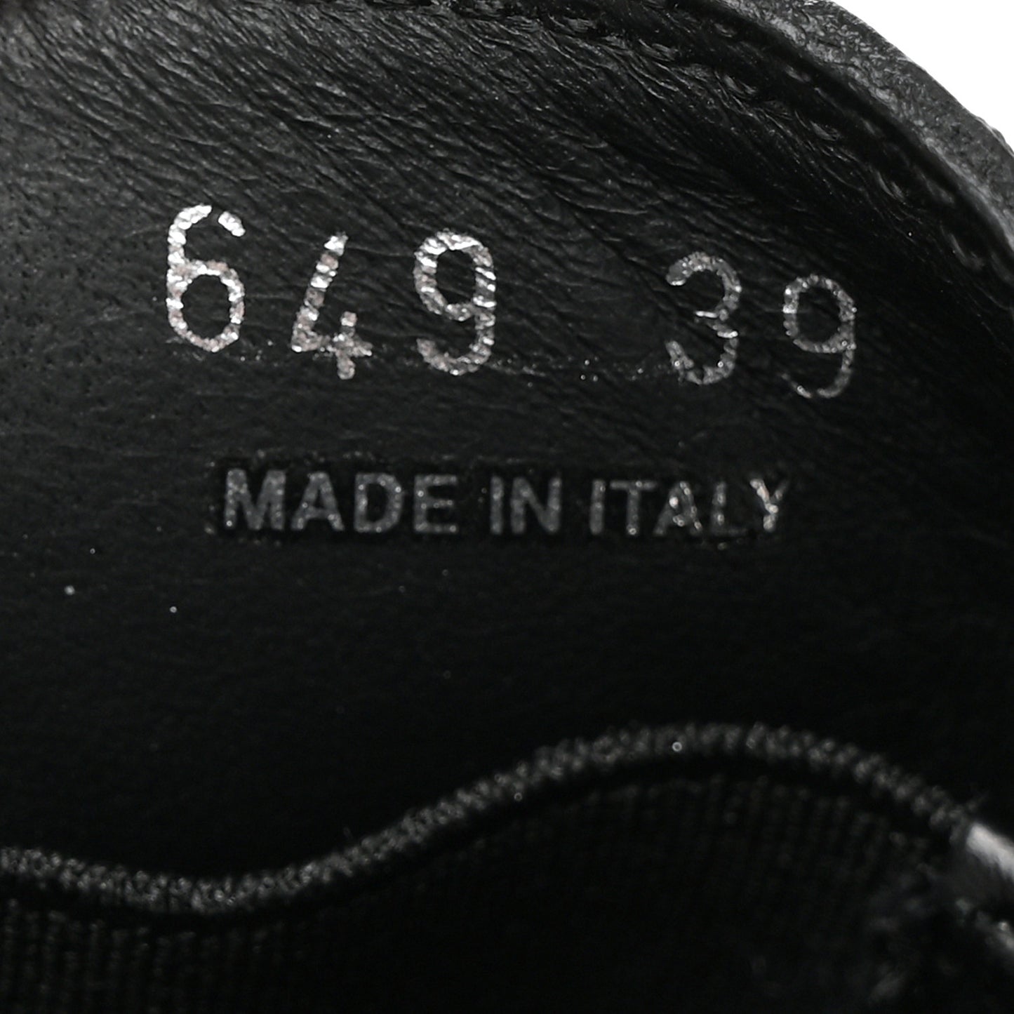 Spazzolato Rois Metal Triangle Logo Monolith 55mm Loafers 39 Black