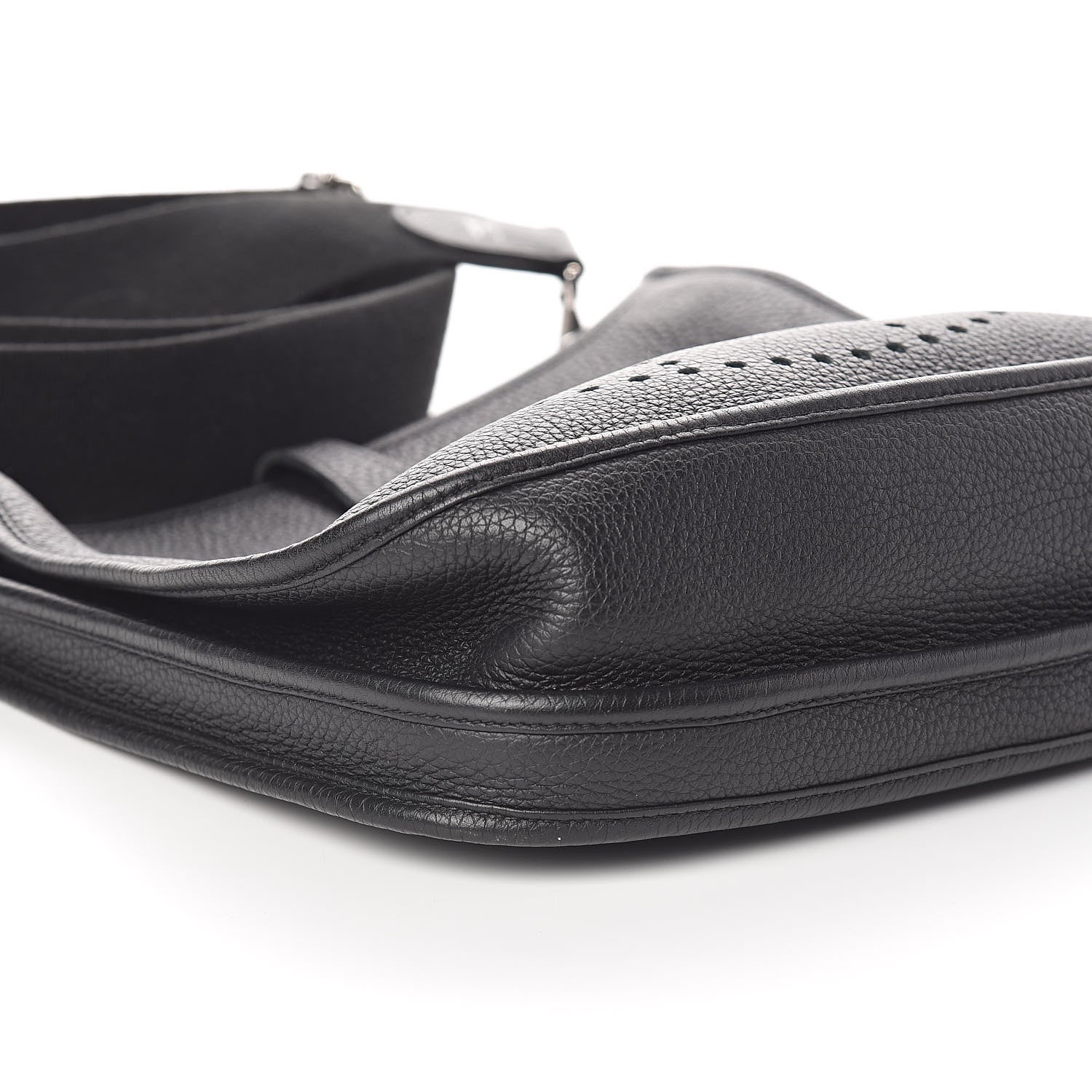 Hermes Taurillon Clemence Evelyne III PM Black 9 of 10