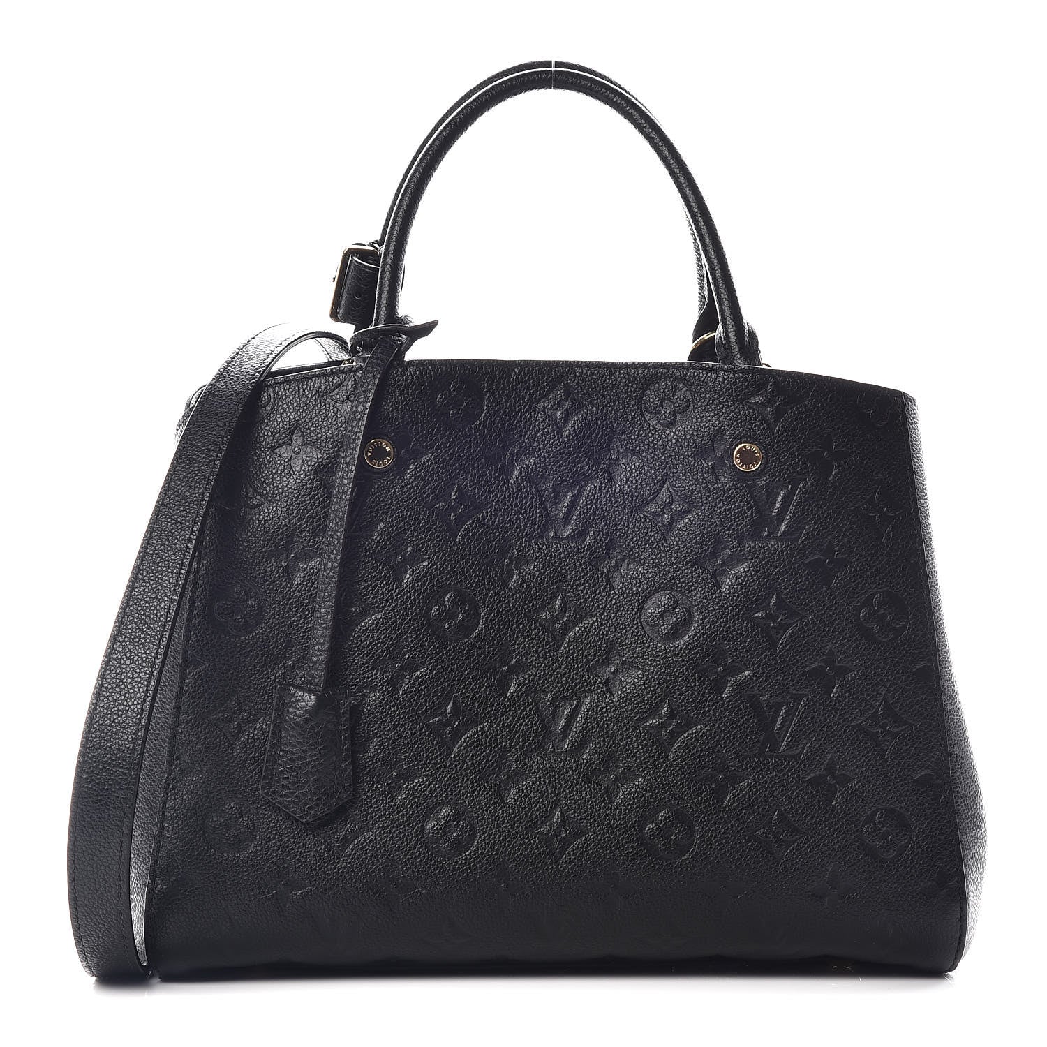 Louis Vuitton Empreinte Montaigne MM Black 1 of 14