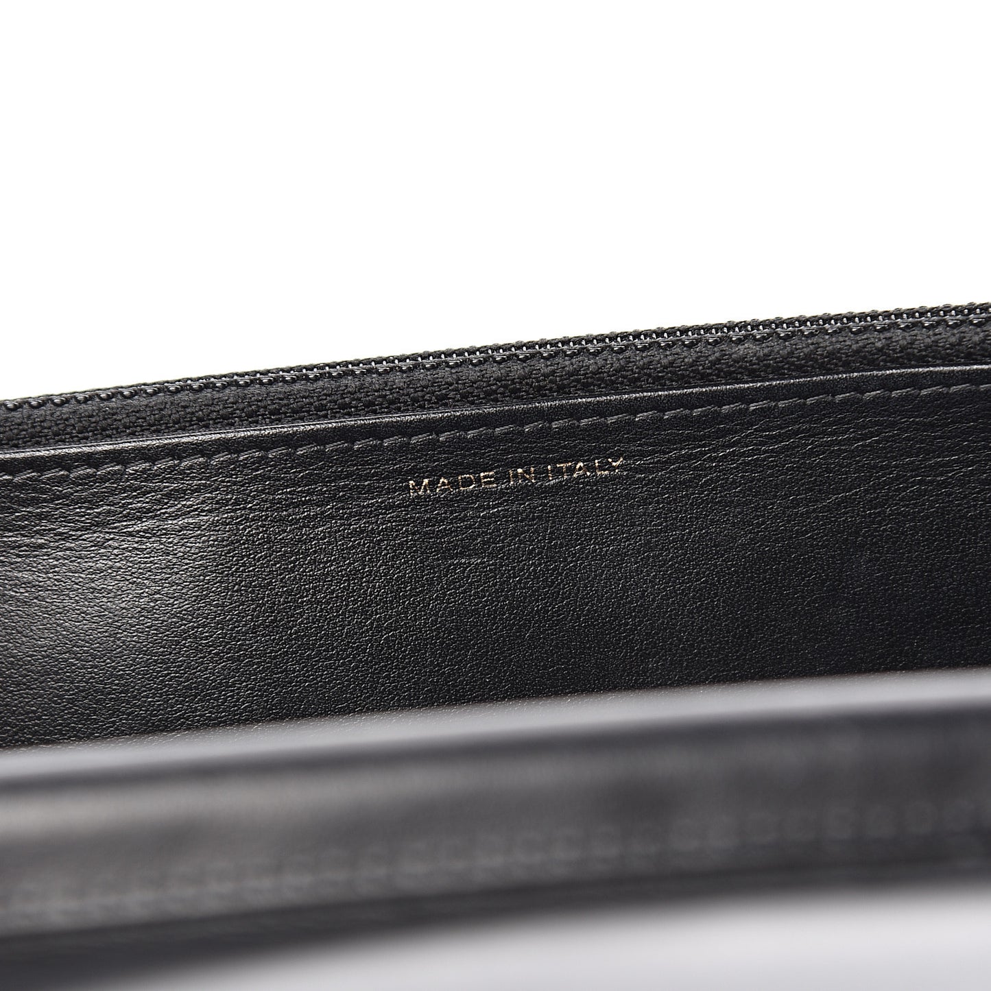 Caviar Quilted Boy Wallet On Chain WOC Black