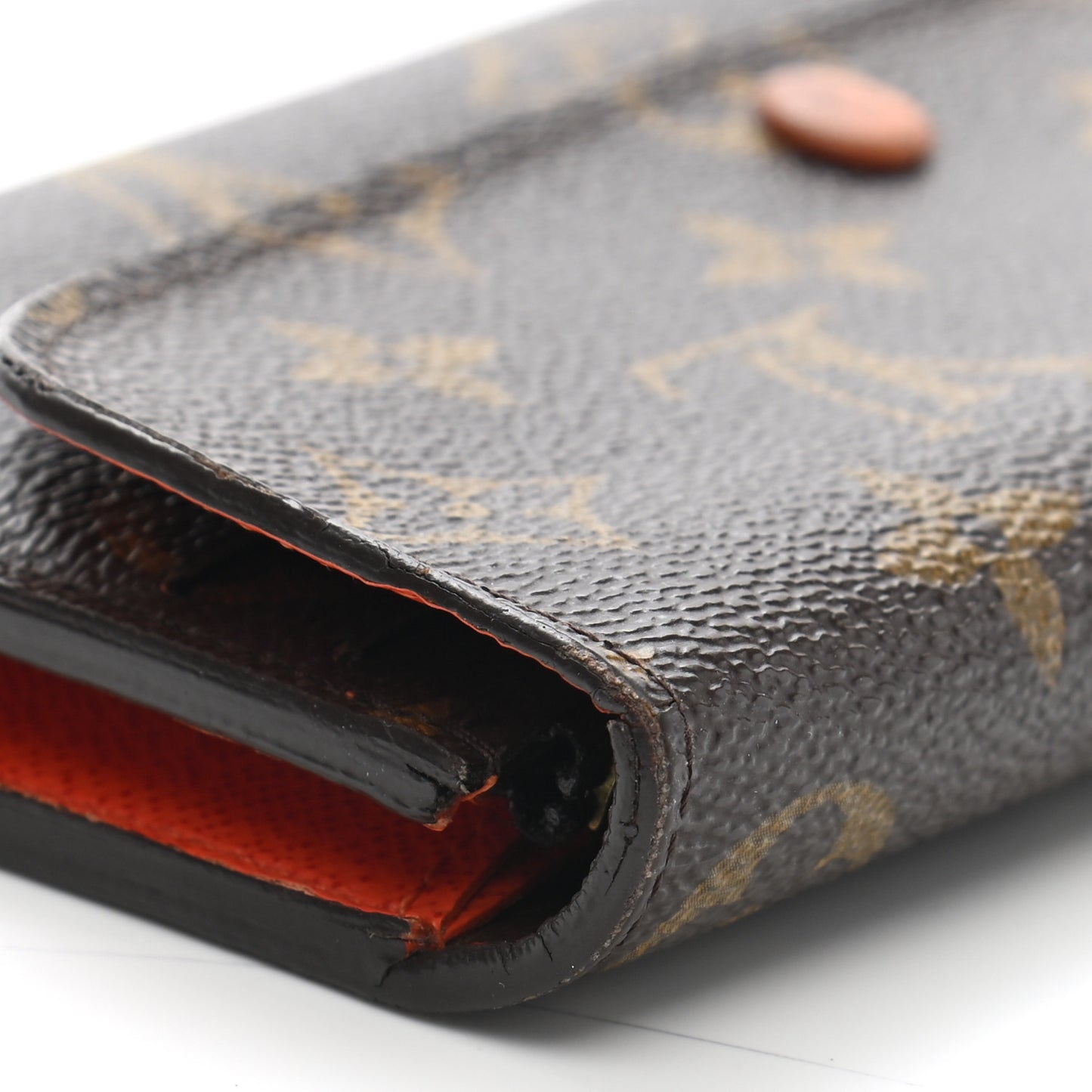 Monogram Emilie Wallet Poppy