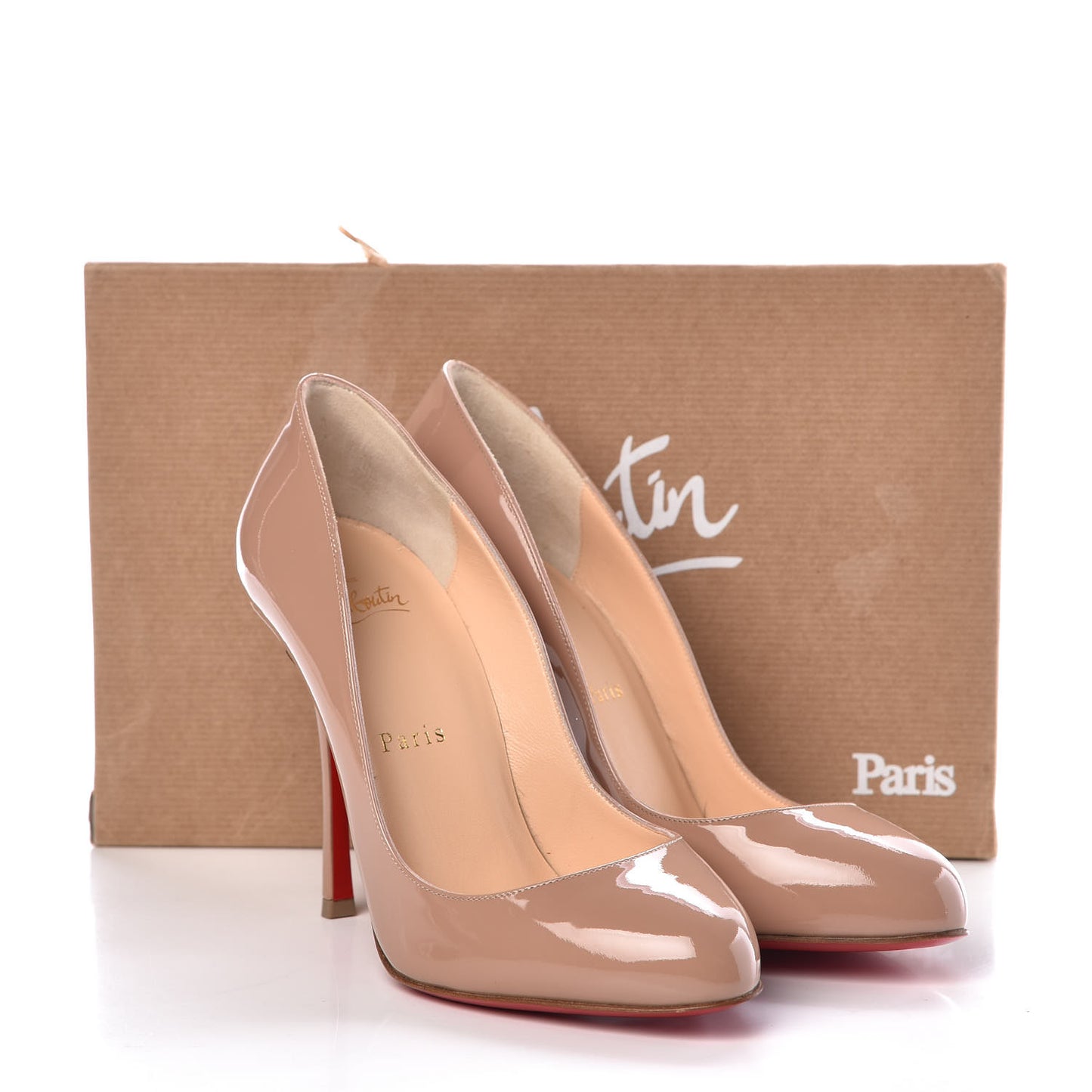 Patent Merci Allen 100 Pumps 37.5 Nude