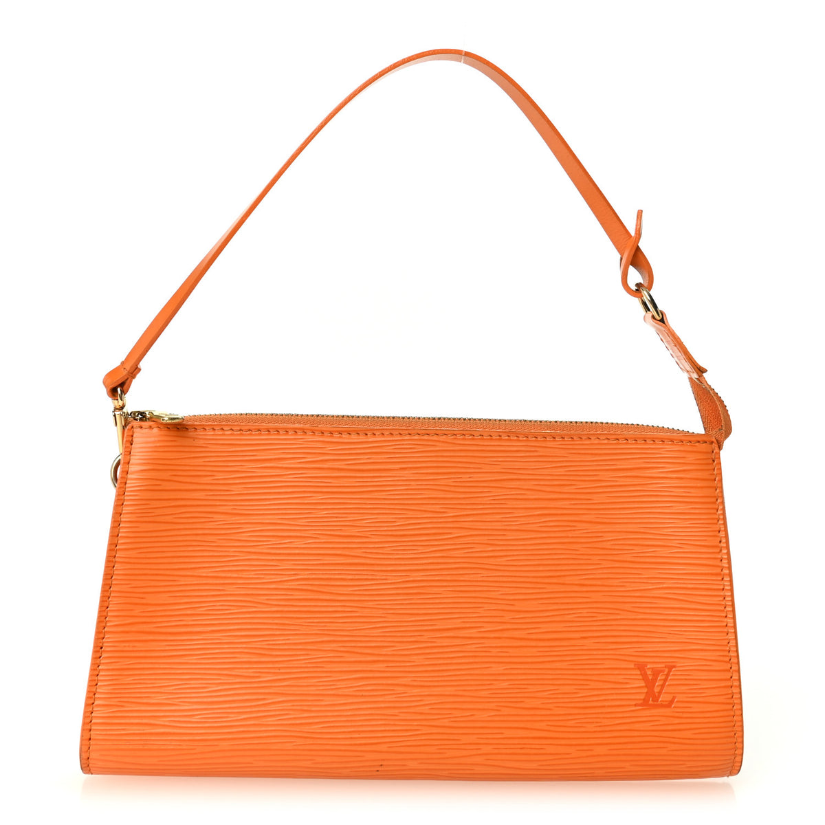 Louis Vuitton Epi Pochette Accessories 24 Mandarin 1 of 10