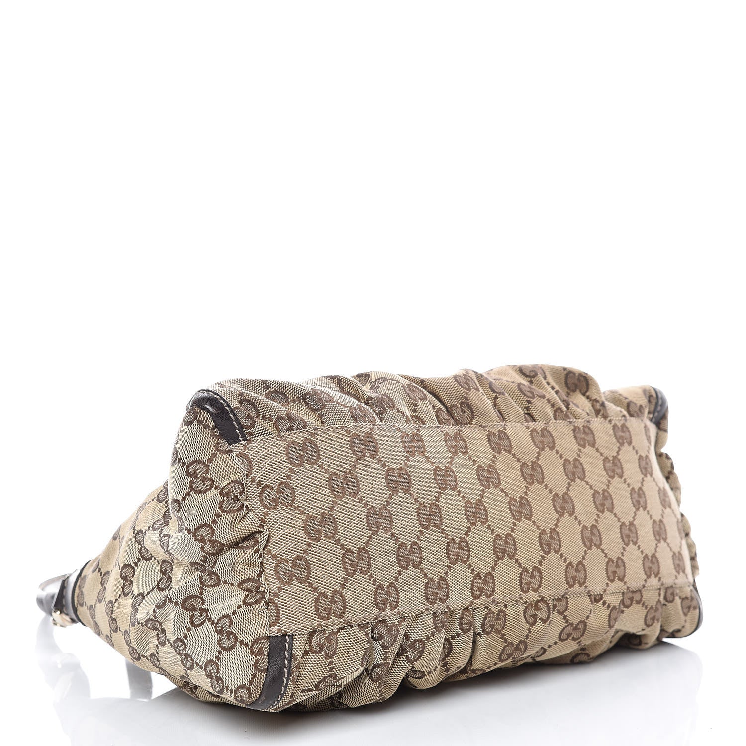 Gucci Monogram Small D Gold Hobo Brown 4 of 20