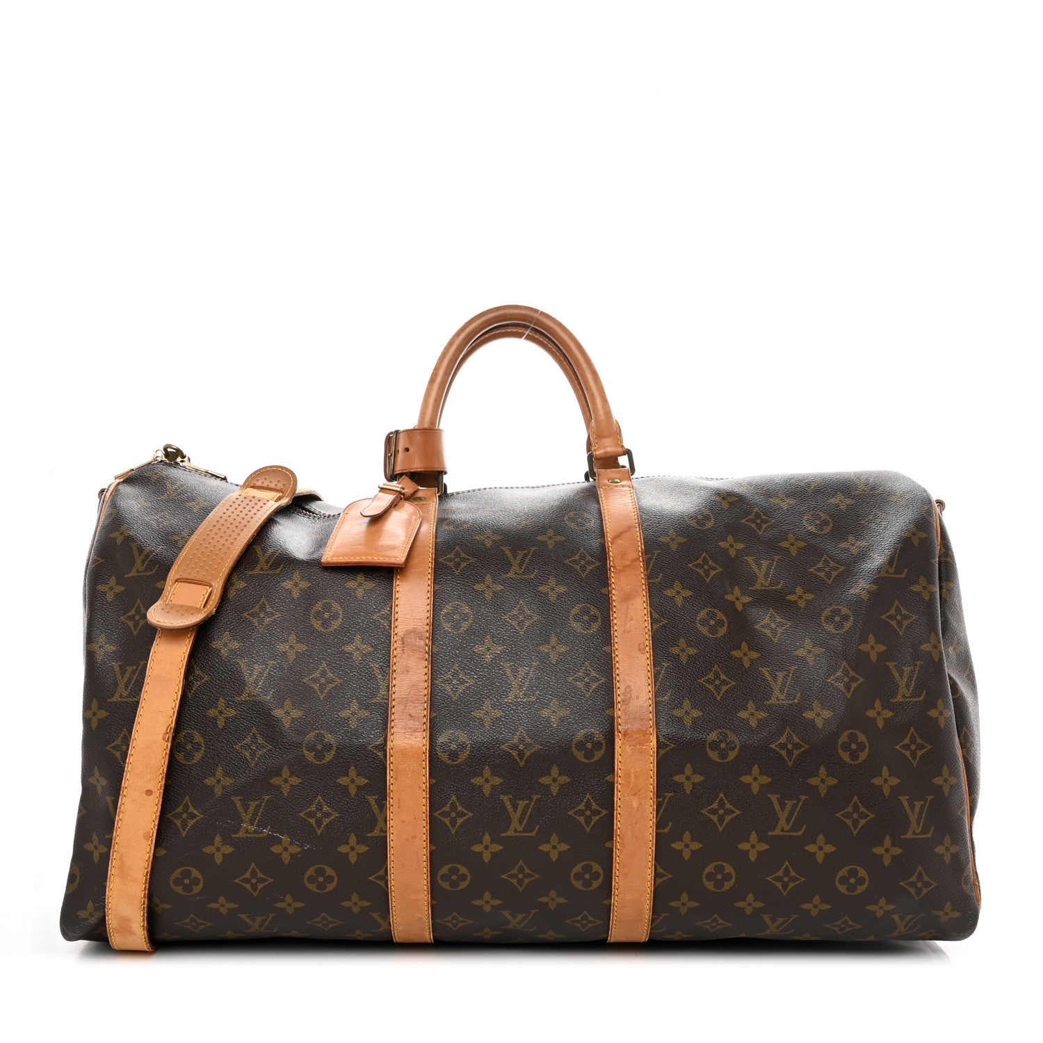 Louis Vuitton Monogram Keepall Bandouliere 55 1 of 18