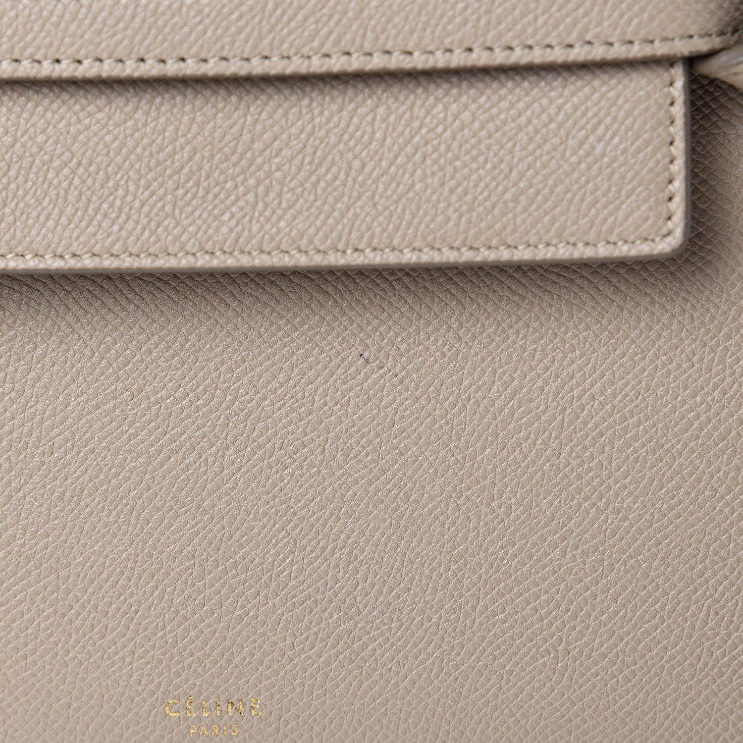 Celine Grained Calfskin Micro Belt Bag Light Taupe 11 of 11