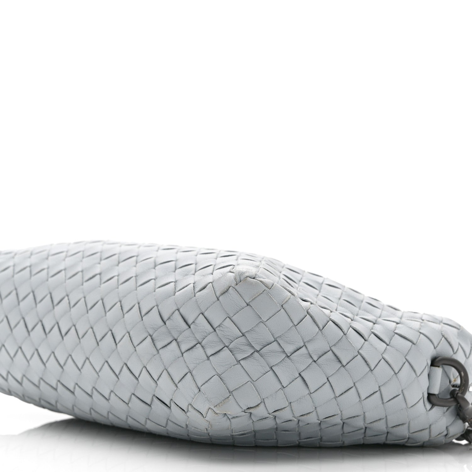 Bottega Veneta Nappa Intrecciato Small Camera Bag Teal Washed