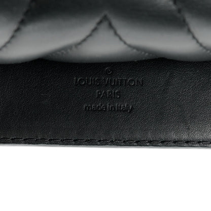 Louis Vuitton LOUIS VUITTON Calfskin New Wave Chain MM Black 10 of 15