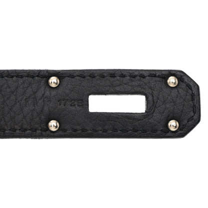 Hermes Taurillon Clemence Jypsiere 31 Black 7 of 11