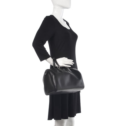 Louis Vuitton Epi Speedy 25 Black 2 of 11