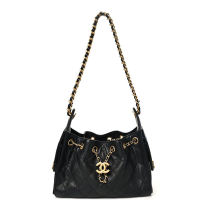 Chanel Caviar Quilted Mini Chanel 25 Handbag Black 1 of 10