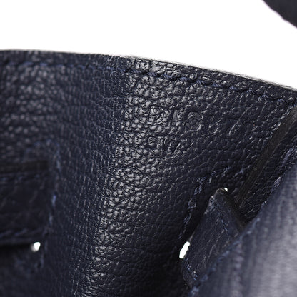 Hermes Togo Birkin 25 Bleu Nuit 14 of 27