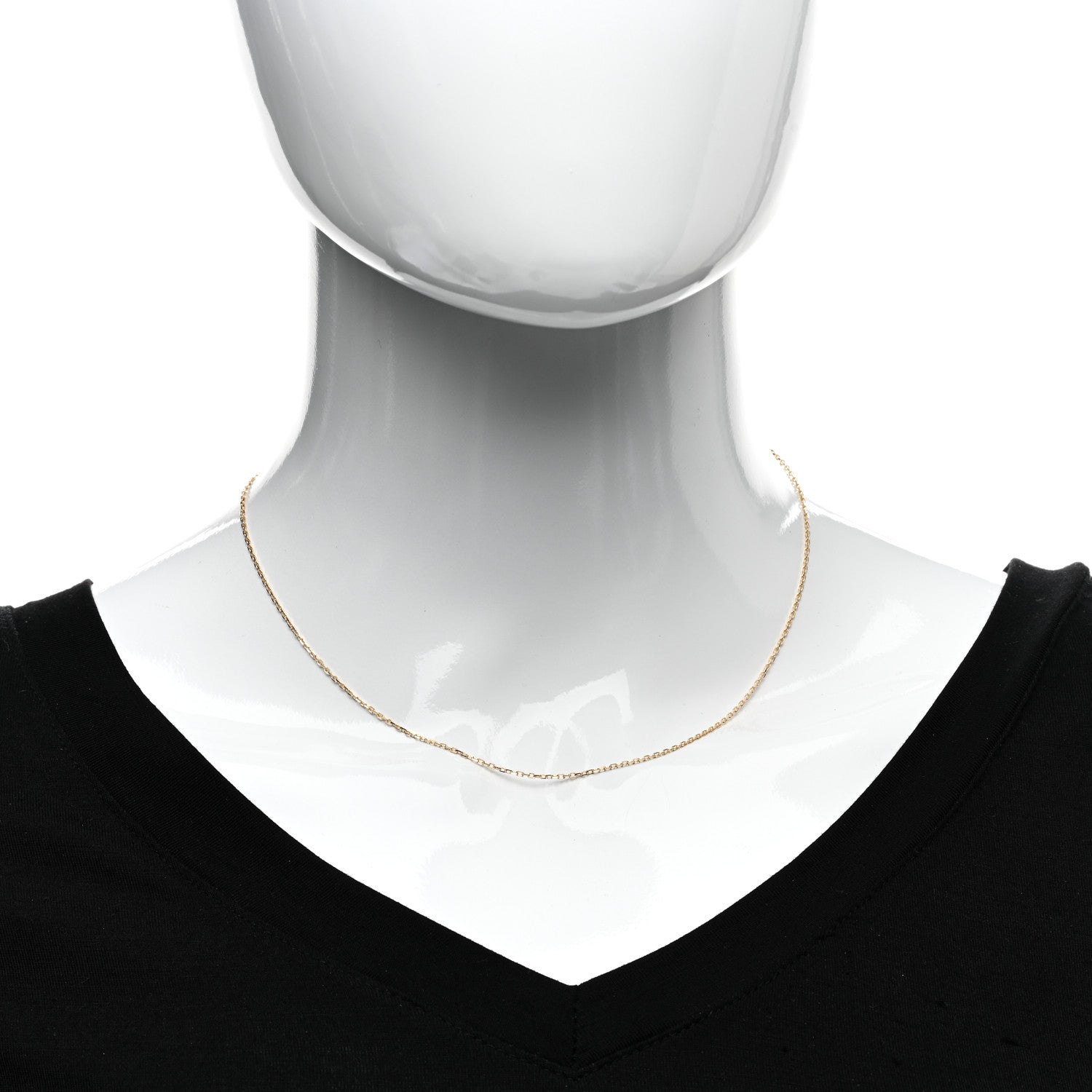 Cartier 18K Yellow Gold Chain Necklace 2 of 5