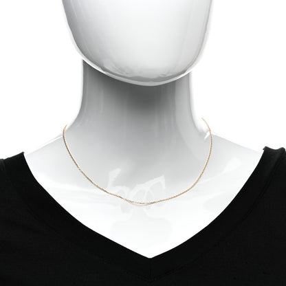 Cartier 18K Yellow Gold Chain Necklace 2 of 5