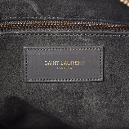 Saint Laurent Calfskin Classic Duffle 6 Earth 7 of 12