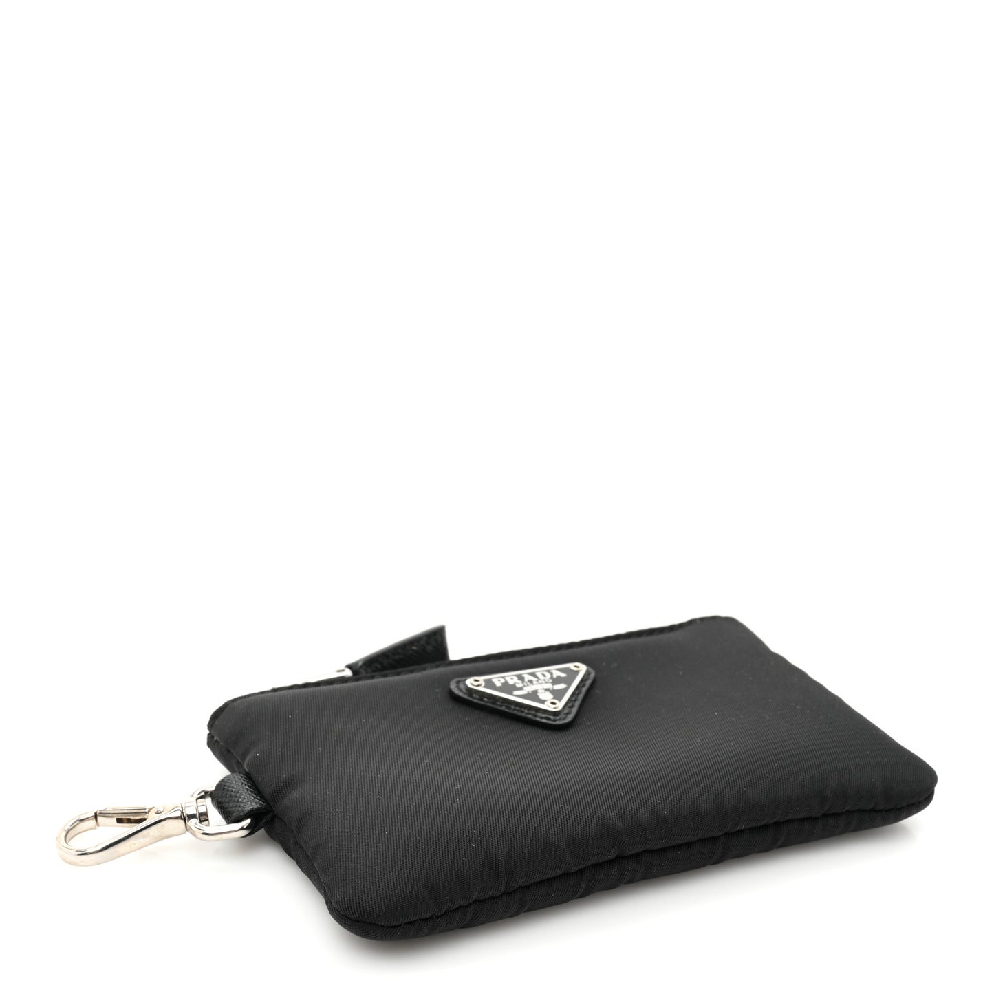 Tessuto Nylon Key Pouch Black