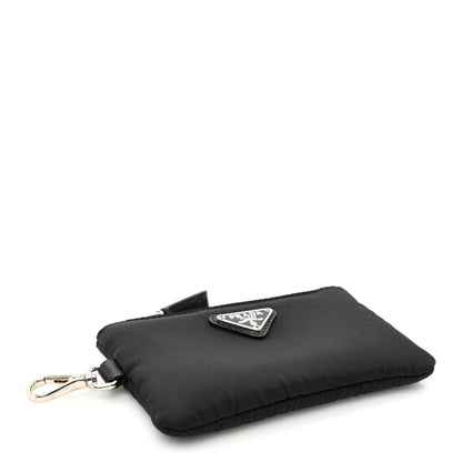 Prada Tessuto Nylon Key Pouch Black 4 of 8