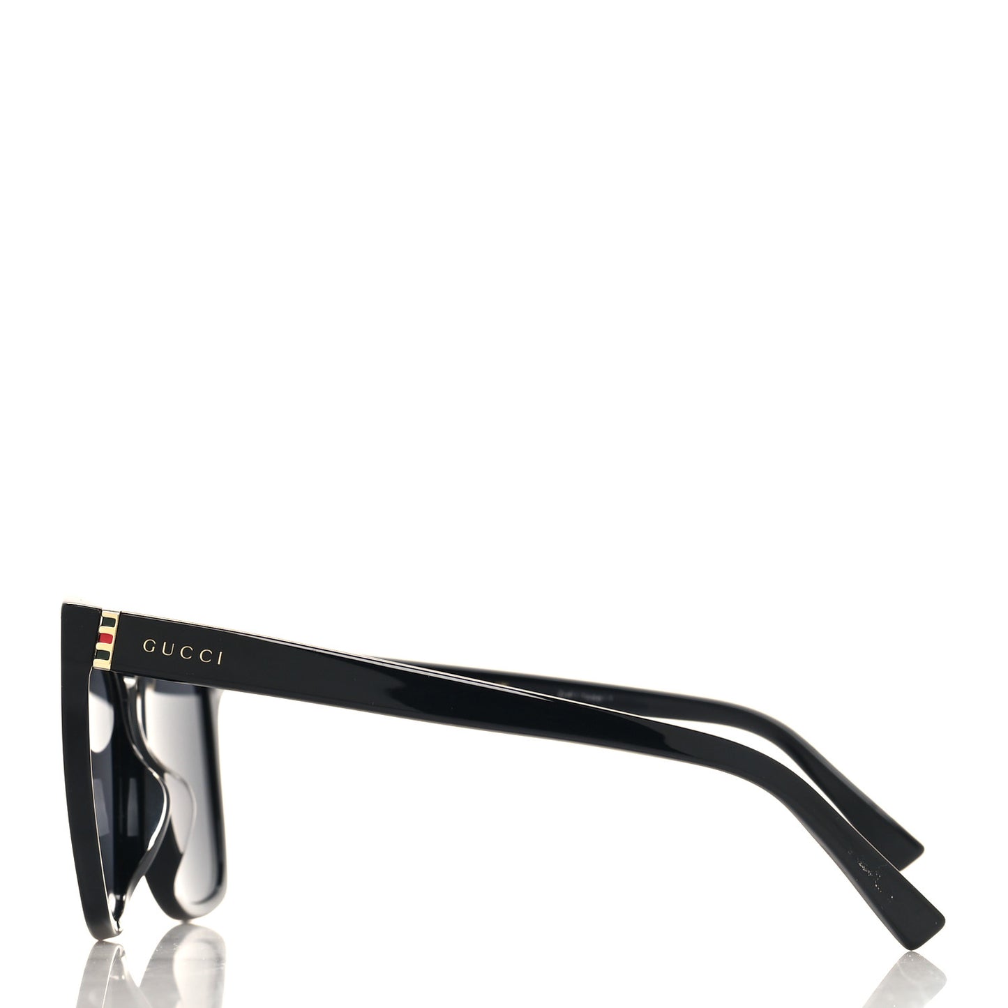 Acetate Square Frame Sunglasses GG0459SA Black