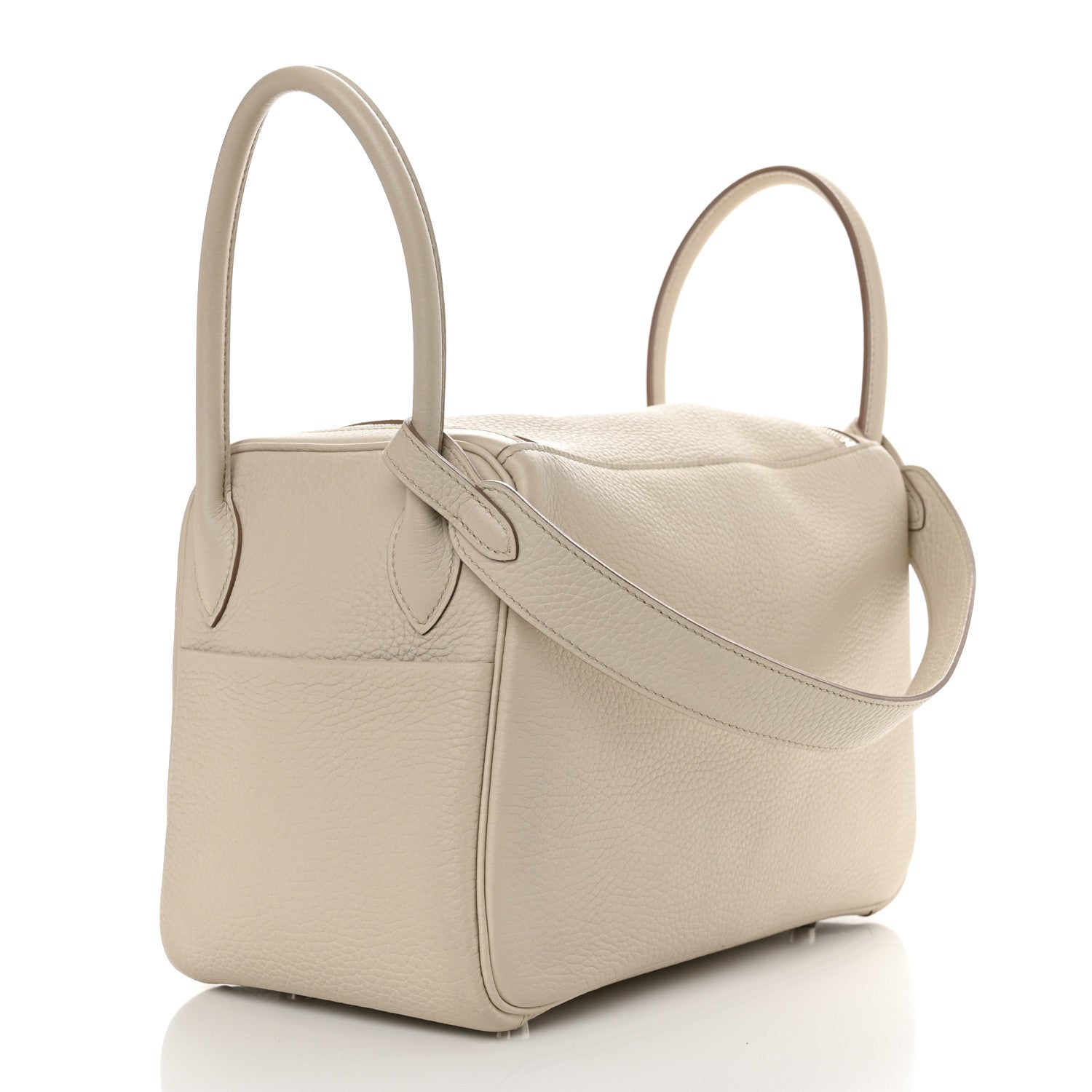 Hermes Taurillon Clemence Lindy 26 Beton 3 of 10