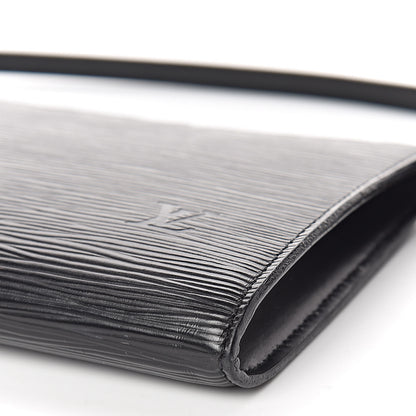 Louis Vuitton Epi Pochette Accessories 24 Black 8 of 9