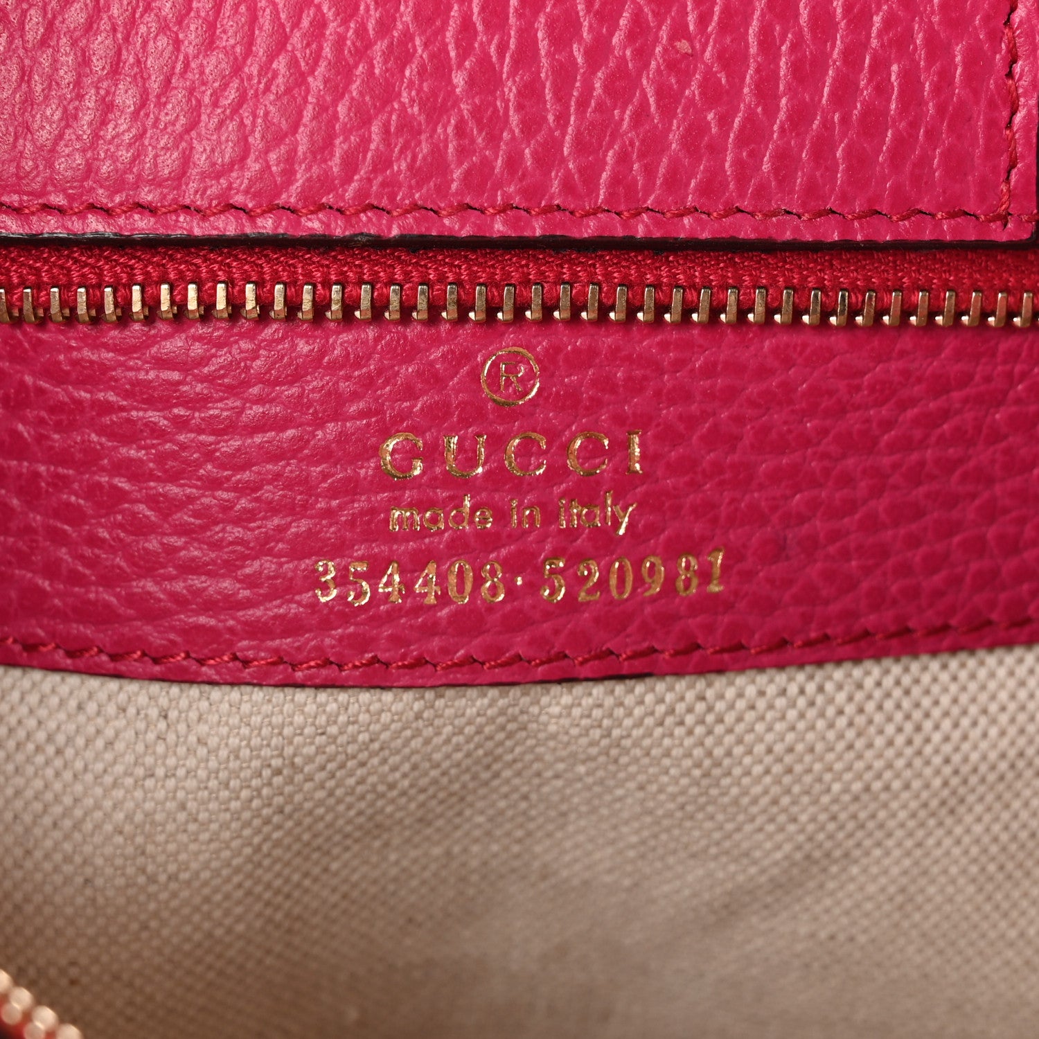 Gucci Dollar Calfskin Small Swing Tote Blossom 6 of 12